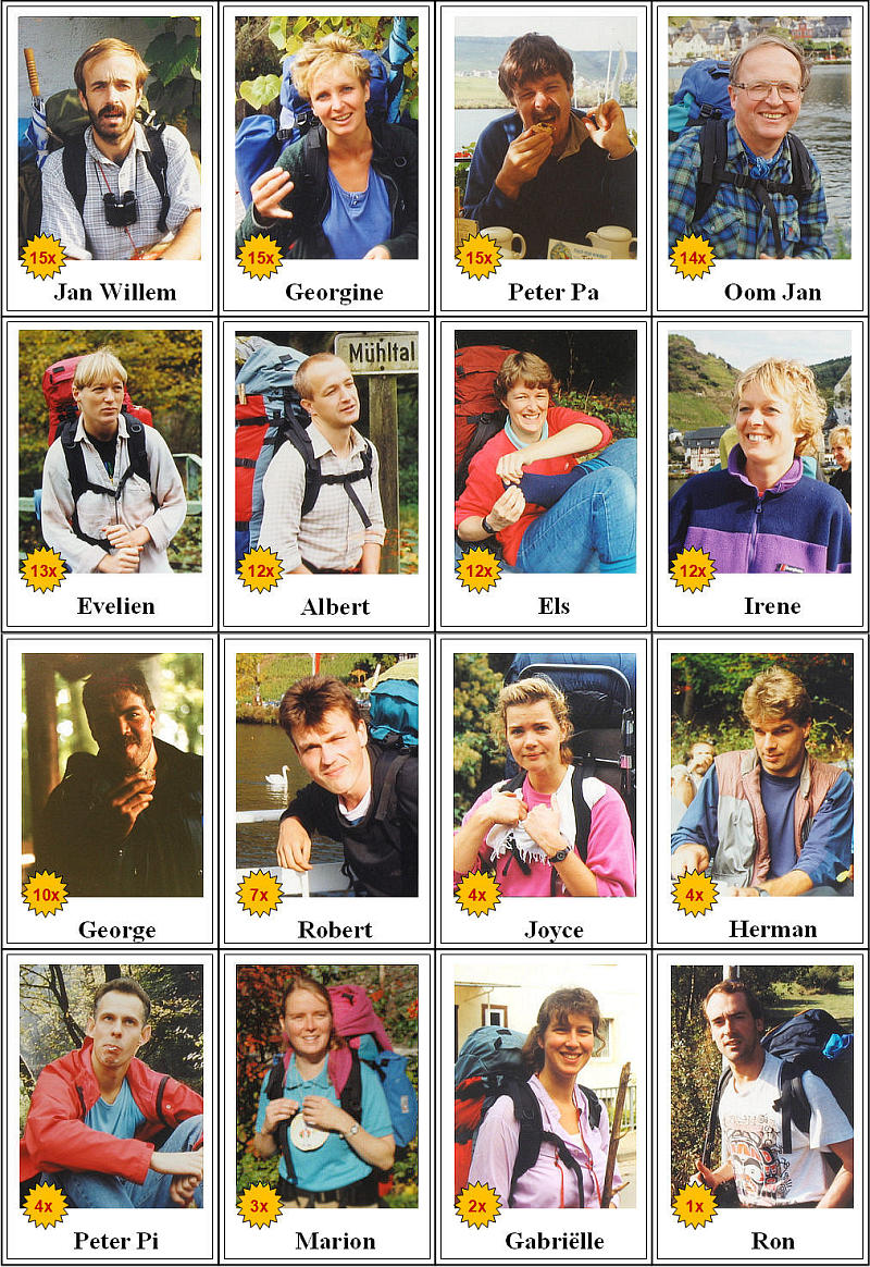 1991-TT15 TT'ers portretten