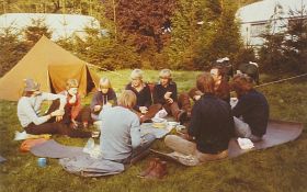 1978 op de bijna verlaten camping