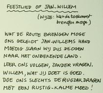 2001-TT25 feestlied JW