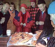 2004 gezwicht voor de rijdende warme bakker