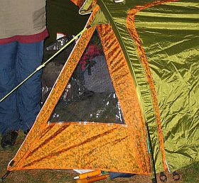 camouflage tentdoek